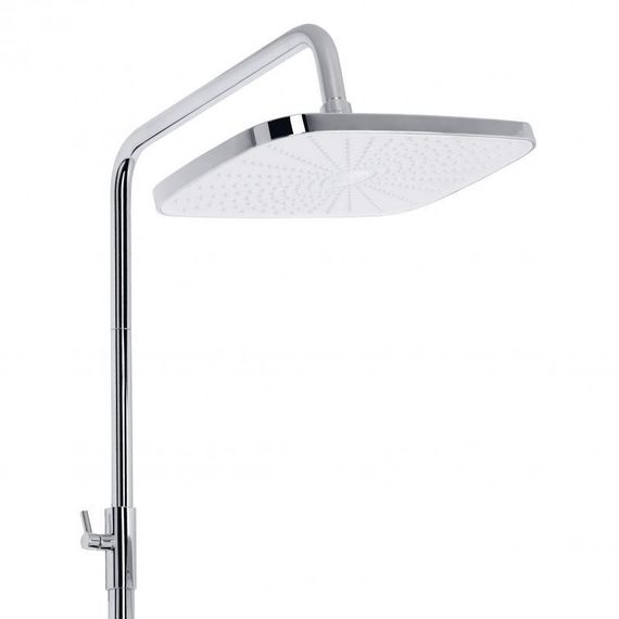 Душова система універсальна Qtap Gemini на три споживача (з виливом) QTGEM111CRW45687 Chrome/White | Зображення 4