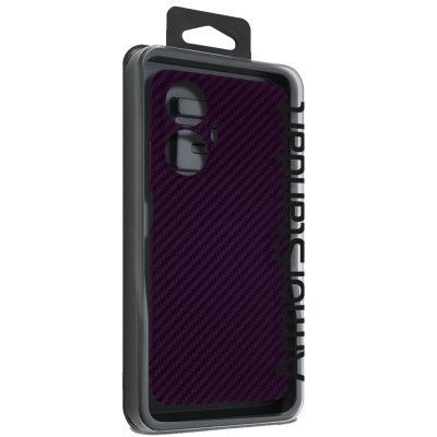 Чехол для мобильного телефона Armorstandart LikeCarbon Realme C55 Purple (ARM71940) | Зображення 2