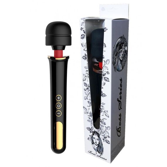 Вібратор-мікрофон чорний Massager Super Powerful USB 10 Function