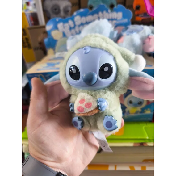 Плюшева іграшка Стіч Лабубу 14.5 см з брелоком, колекційний сюрприз у непрозорій коробці, для дітей і дорослих колекціонерів | Зображення 6