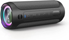 Портативний динамік Bluetooth із супербасом бездротового динаміка AUKTECH Bluetooth 5.0, гучніший стереозву