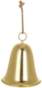Підвіска декоративна "Christmas Bell" Ø21х26см, золота металева