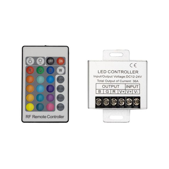 Контролер RGB PROLUM радіо 24K (36A)