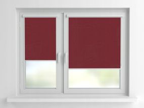 Рулонная штора Rolets Икеа 2-1807-900 90x170 см закрытого типа Бордовая