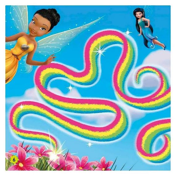 Лабіринти з наклейками "Феї" Дісней 1249003, 450 наклейок | Зображення 2