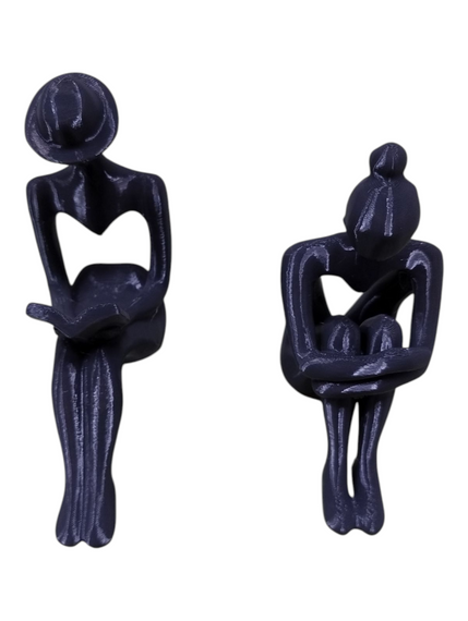 Декоративні фігурки дівчата з книгою чорний Мега Подарунок (214038) | Зображення 4