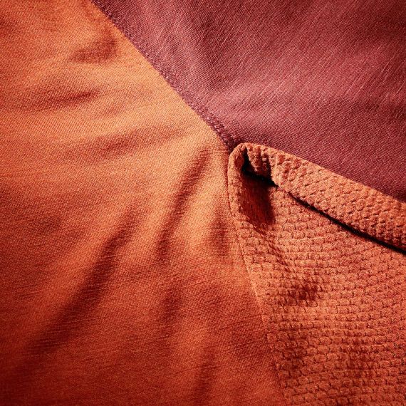 Футболка чоловіча Merino Resist з мериносової вовни коричнева - XL. | Зображення 7