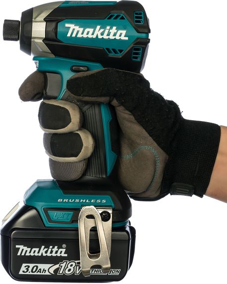Винтоверт импульсный аккумуляторный Makita (175 Нм, 1/4", BL, LXT, без аккумуляторов и зардного устройства) | Зображення 4