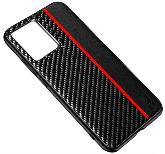 Чохол Primo Cenmaso для Samsung Galaxy S20 Ultra (SM-G988) - Black&Red | Зображення 2