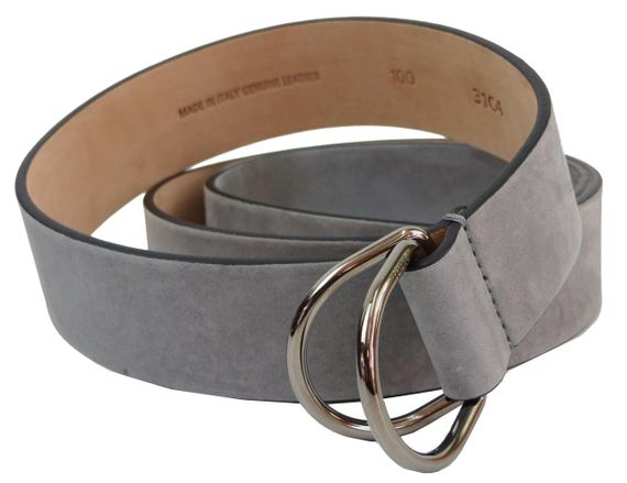 Жіночий ремінь із нубуку Tod's, Італія, світло-сірий