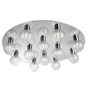 Люстра молекула потолочная с подсветкой LED G9 40W CH (BL-659C/12)