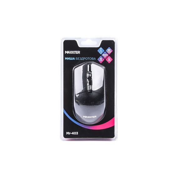 Мишка Maxxter Mr-403 Wireless Black (Mr-403) | Зображення 4