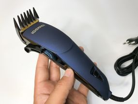 Машинка для стрижки волос с титановыми ножами Gemei GM-812