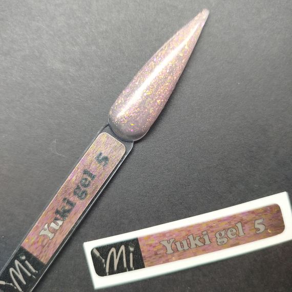 Наклейка на типсу (палитру) для геля Mi Yuki №5 (9 x 55 мм)