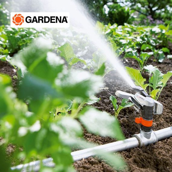Дощувач імпульсний Gardena Premium з кріпленням на різьбленні 08137-20 (75-490 м²) | Зображення 1