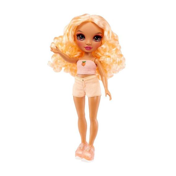 Дитяча ігрова лялька Персик Rainbow High 987970 серії "ОРР" з аксесуарами | Зображення 1