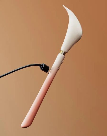 Розкішний вібромасажер Zalo – Calla Blossom Pink, двосторонній, 2 мотори Sex Aura | Зображення 9