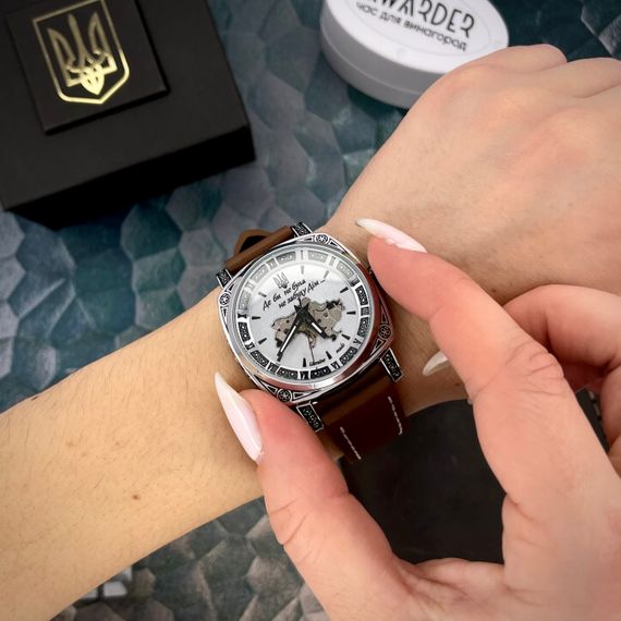 Жіночий годинник Awarder 021 Де би не була Silver-Silver-Brown | Зображення 2
