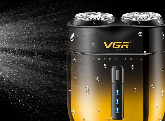 Електробритва VGR V-348 GOLD золотиста | Зображення 1