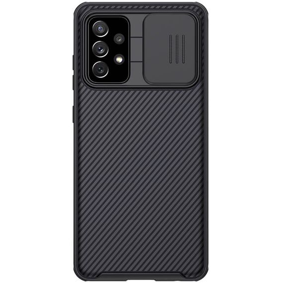 Карбонова накладка Nillkin Camshield (шторка на камеру) для Samsung Galaxy A72 4G/A72 5G