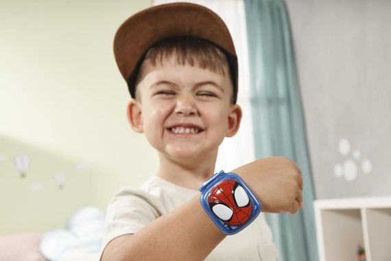 Людина-павук Інтерактивний дитячий годинник зі Спайдерменом Оригінал VTech Spider-Man Spidey Learning Watch | Зображення 7