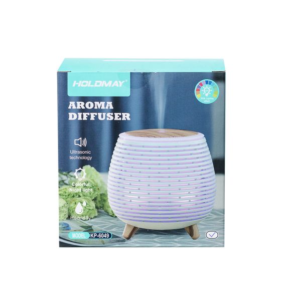 Увлажнитель воздуха Holdmay Aroma Diffuser 140ml Черный | Зображення 4
