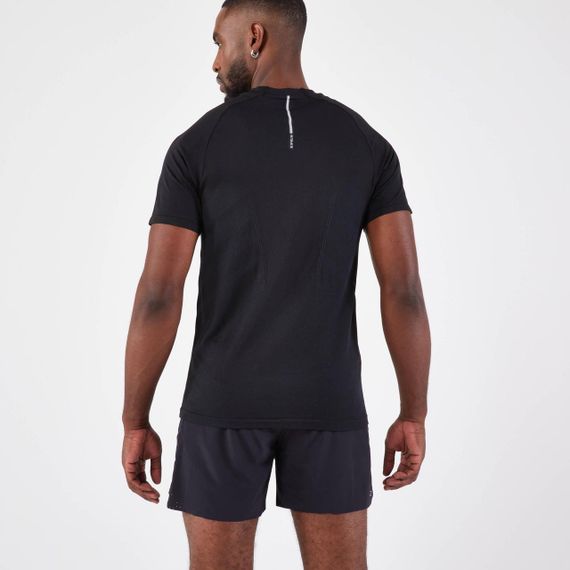 Футболка чоловіча Kiprun Run для бігу чорна - 2XL. | Зображення 1