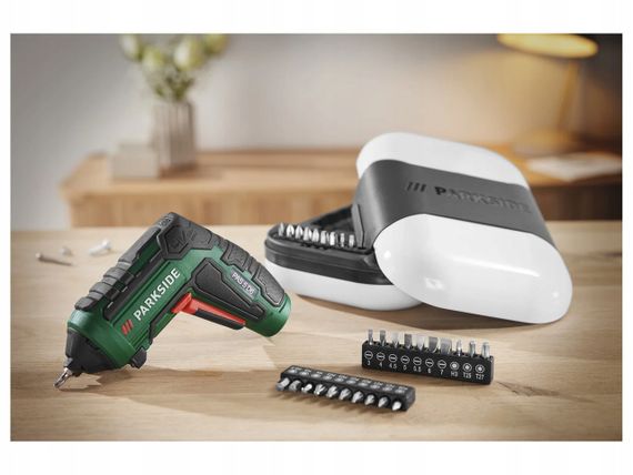Акумуляторна викрутка Parkside PAS 5 D5 4 В, 1500 мАг, 10 Нм з набором біт (30 шт.) | Зображення 5
