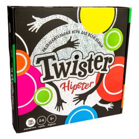 Розважальна гра Твістер Twister-hipster російською мовою (30325)