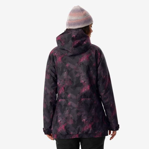 Куртка жіноча 500 для сноубордингу чорна/рожева - S | Зображення 1