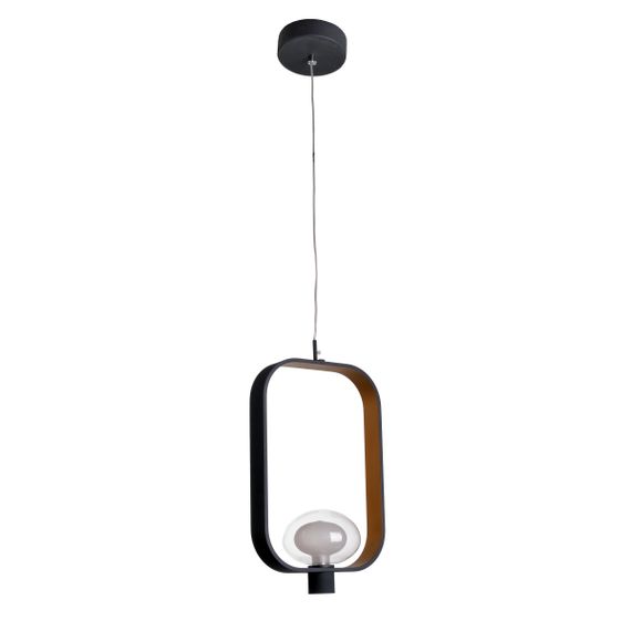 Люстра лофт подвесная LED 8W WW BK/G (BL-811S/1)