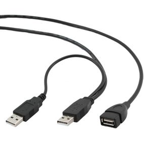 Дата кабель подовжувач USB2.0 AM/AF Cablexpert (CCP-USB22-AMAF-3) (CCP-USB22-AMAF-3)