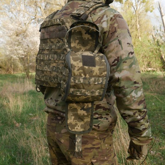 Подсумок-аптечка (быстрый сброс) Kiborg GU Cordura Pixel | Зображення 9