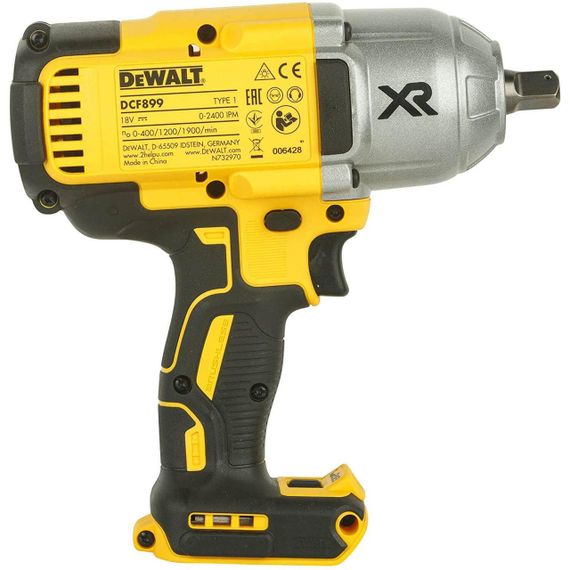 Гайковерт ударний акумуляторний безщітковий 1250Нм DeWALT DCF899N | Зображення 2