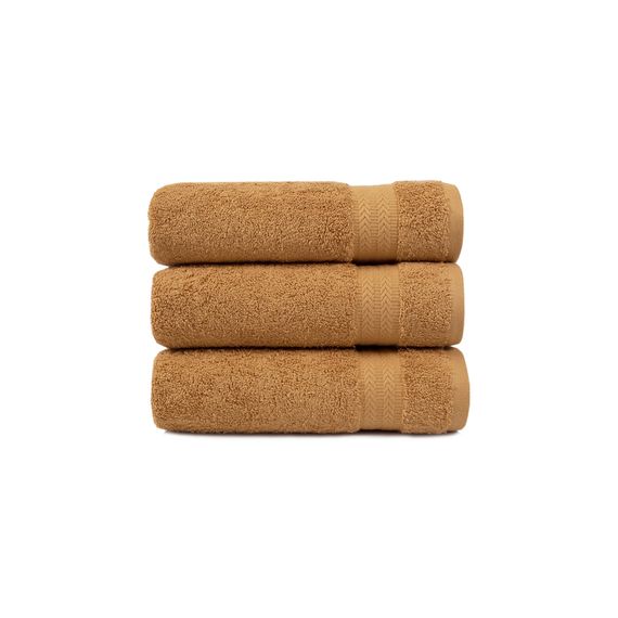 Рушник Karaca Home 10117 Туреччина 30*50 см  Махра Гірчичний