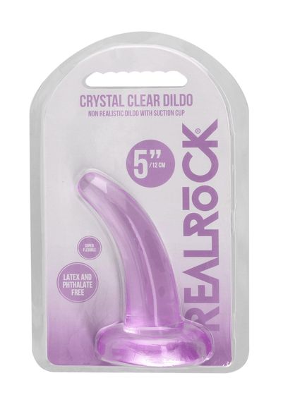 Фалоімітатор - Realrock Dildo 4,5" Purple