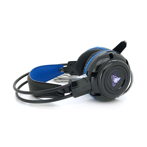 Наушники ведущие Jedel GH-215, с микрофоном, Black/Blue | Зображення 3