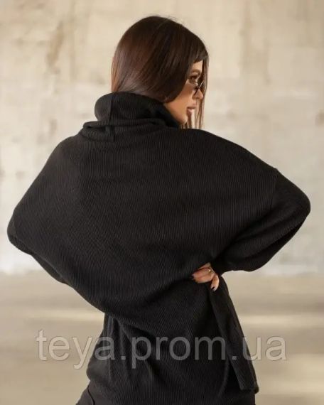 Светр колір чорний розміри S, M, XL, L FI_006495 | Зображення 2