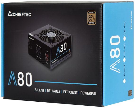 Блок живлення Chieftec 650W (CTG-650C) (CTG-650C) | Зображення 1