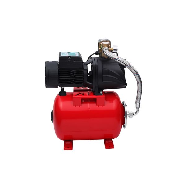 Насосна станція Pumpman ATJSW15M-1 Нmax 50 м Qmax 4,5 куб.м 1100 Вт бак 24 л | Зображення 1