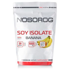 Протеин Nosorog Nutrition Soy isolate 1000 g /28 servings/ Banana