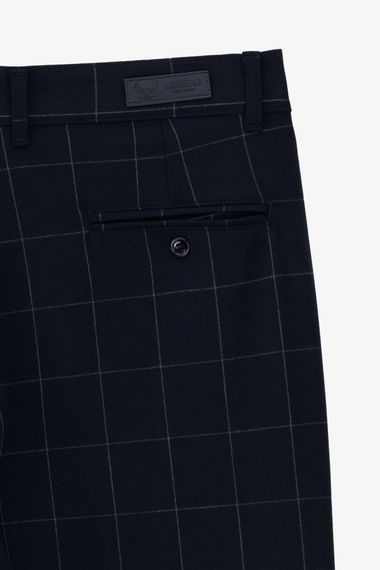 Штани з візерунком чоловічі Blackwan 07022024 2XL Темно-синій shop (2000990625755) | Зображення 3