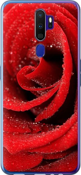 Чехол на Oppo A5 2020 Красная роза "529u-1888-17620"