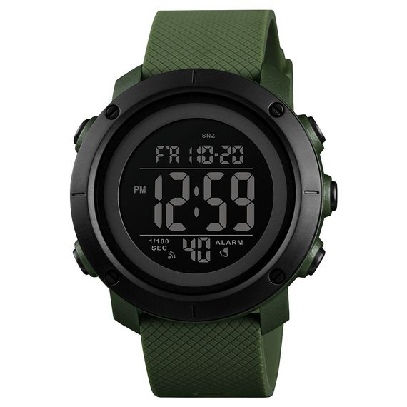 Годинник S2kmei 1426AGBK Army Green-Black
