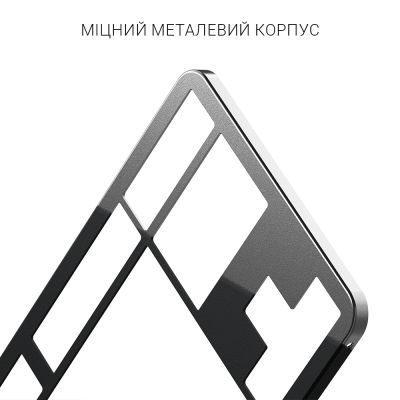 Клавиатура Dark Project ALU87 Midnight ABS RGB Mech G3MS Zircon Black (DPKB_MIDNIGHT_87_ANSI_UA) | Зображення 4