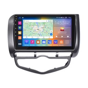 Штатна магнітола Lesko для Honda Jazz I Рестайлинг 2005-2008 екран 9" 2/32Gb CarPlay 4G Wi-Fi GPS Prime