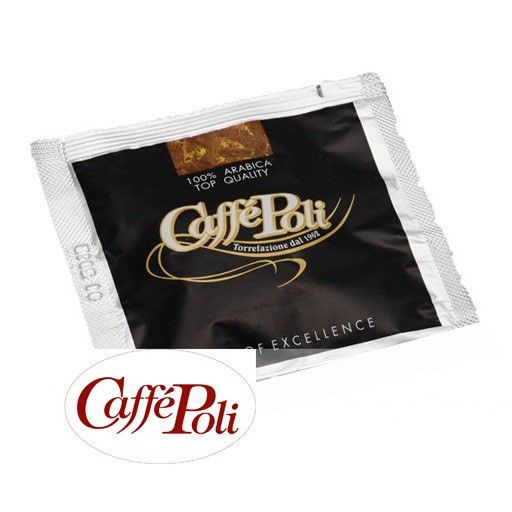 Кофе в чалдах монодозах Caffe Poli Arabic 100% Арабика 100шт Италия чалды Поли в таблетках | Зображення 1