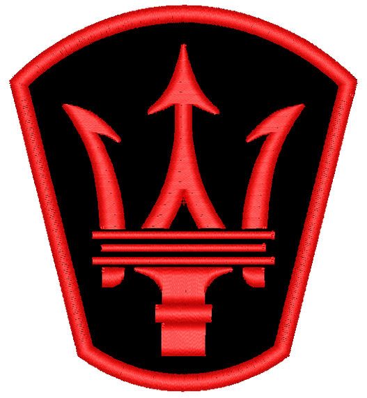 Шеврон Maserati / Ваш колір