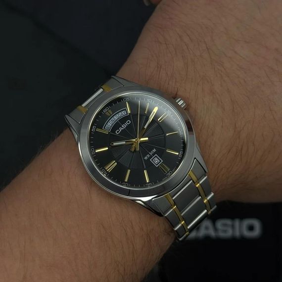 Чоловічий годинник Casio MTP-1381G-1A | Зображення 1