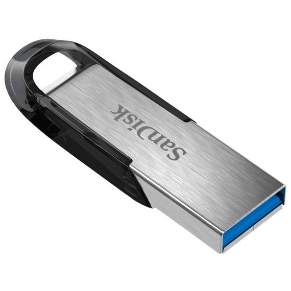 USB флеш накопичувач SanDisk 512GB Ultra Flair Silver-Black USB 3.0 (SDCZ73-512G-G46) | Зображення 1